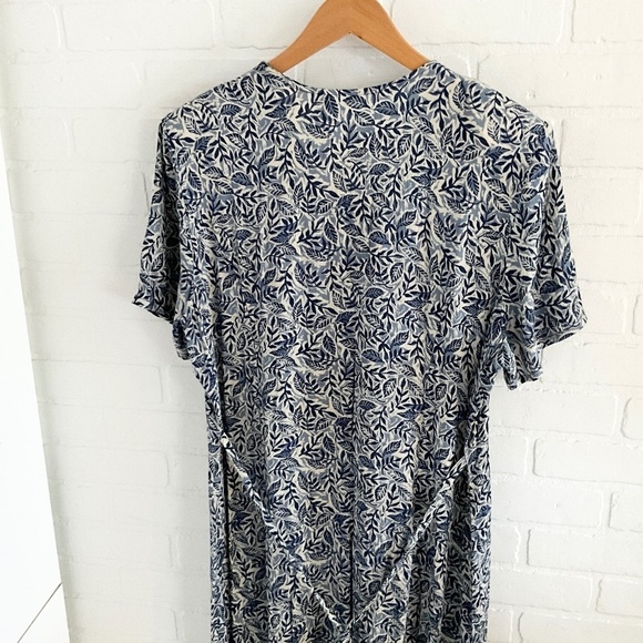 Vintage Blue and White Maxi Dress - Picture 11 of 14